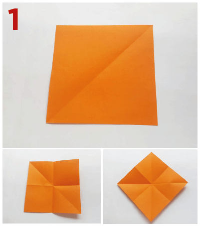 ESPID 2020, Origami, ESPID Tulip, Step 1