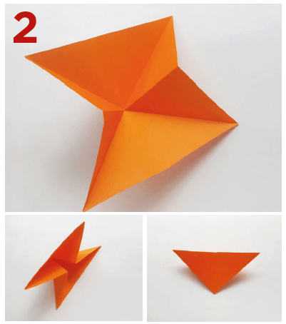 ESPID 2020, Origami, ESPID Tulip, Step 2