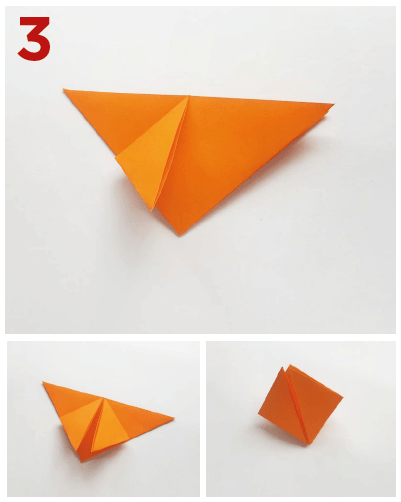 ESPID 2020, Origami, ESPID Tulip, Step 3