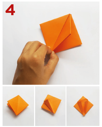 ESPID 2020, Origami, ESPID Tulip, Step 4